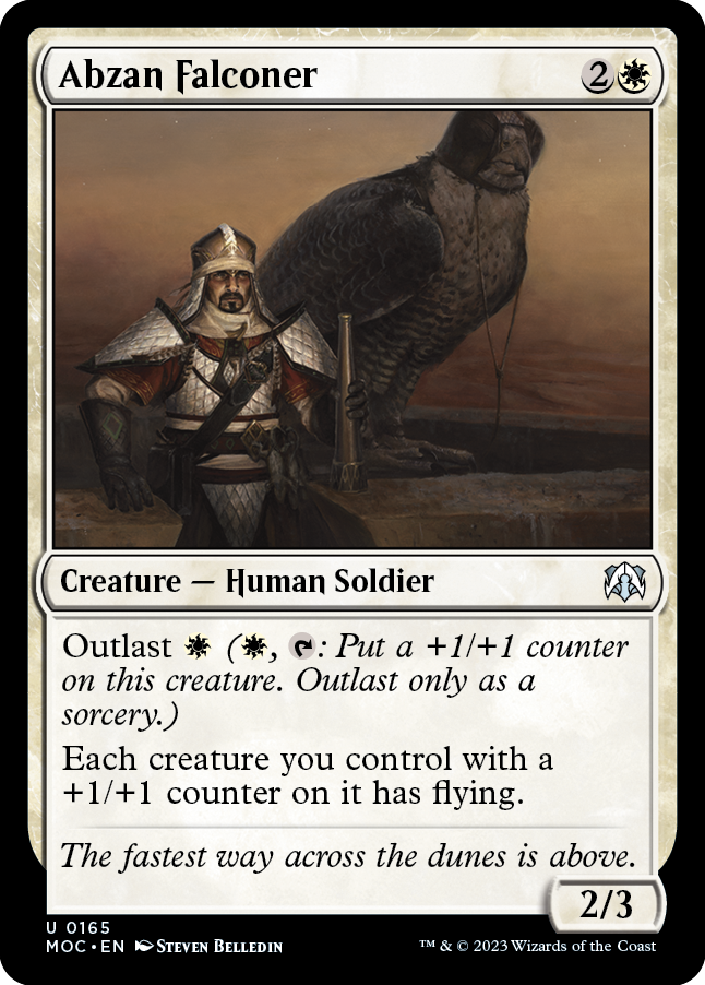 Abzan Falconer [March of the Machine Commander] | Exor Games Dartmouth