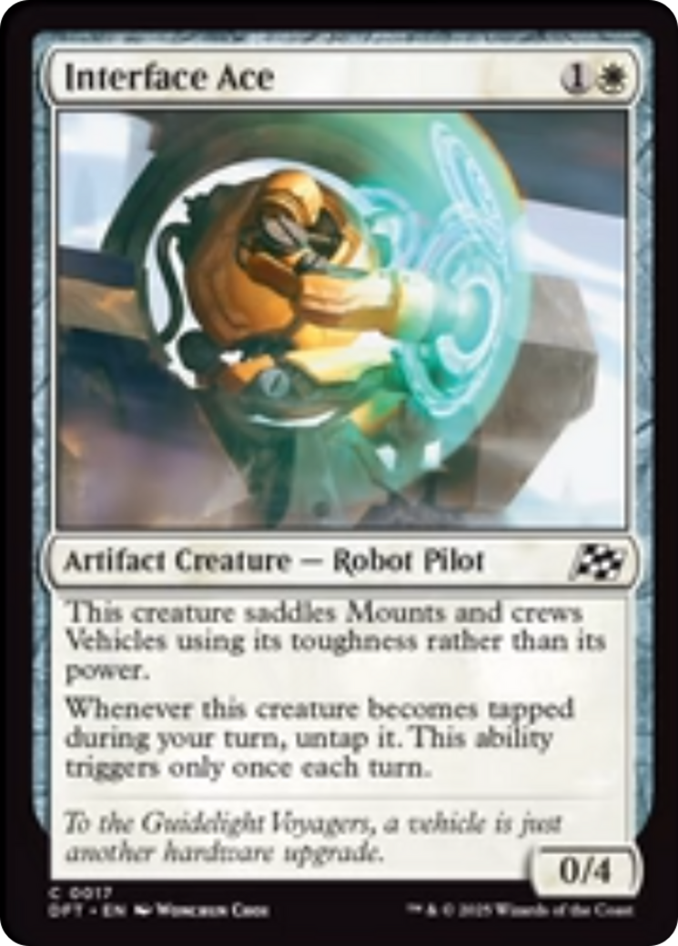 Interface Ace [Aetherdrift] | Exor Games Dartmouth