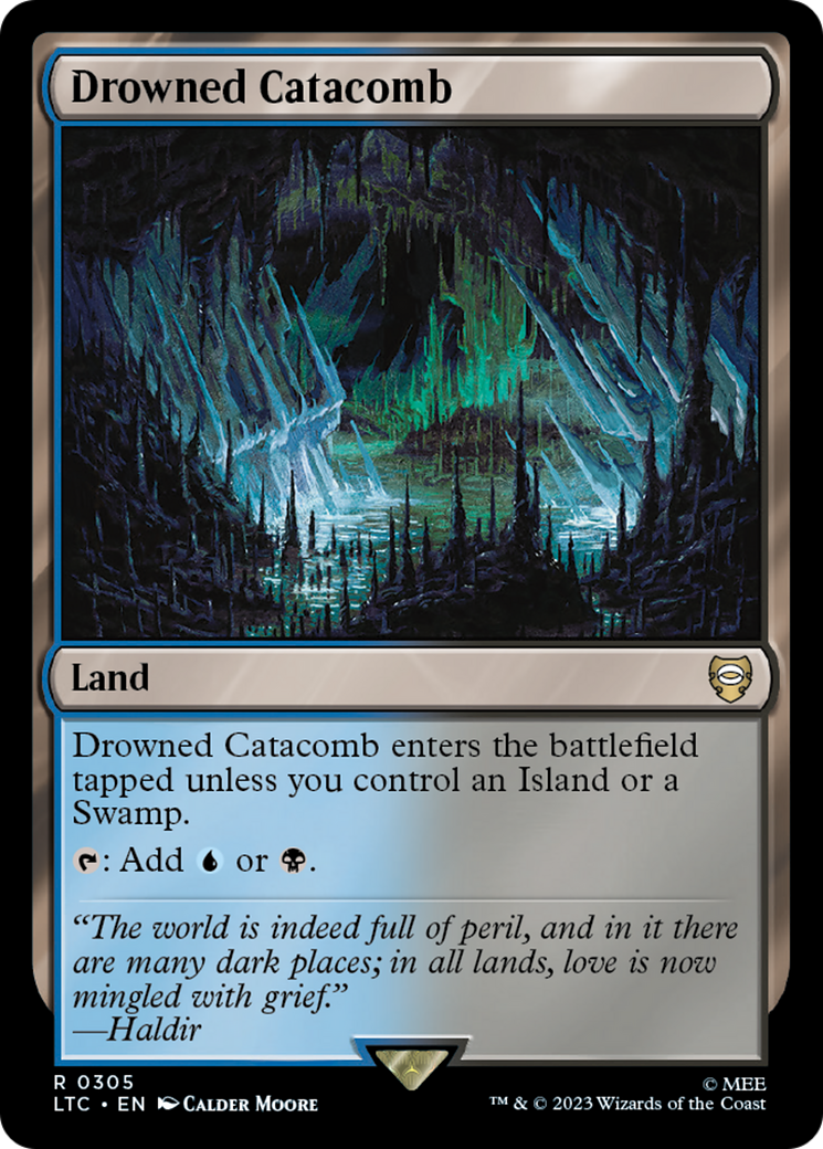 Drowned Catacomb [The Lord of the Rings: Tales of Middle-Earth Commander] | Exor Games Dartmouth