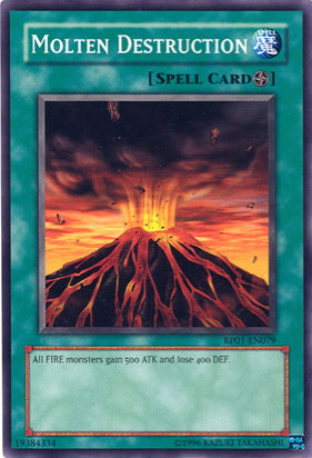 Molten Destruction [RP01-EN079] Common | Exor Games Dartmouth