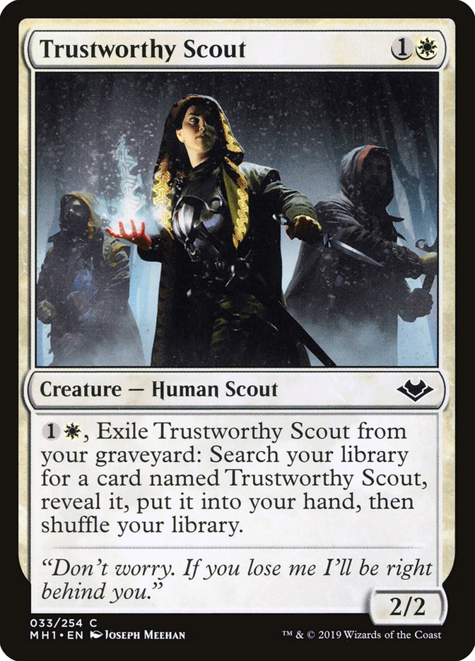 Trustworthy Scout [Modern Horizons] | Exor Games Dartmouth