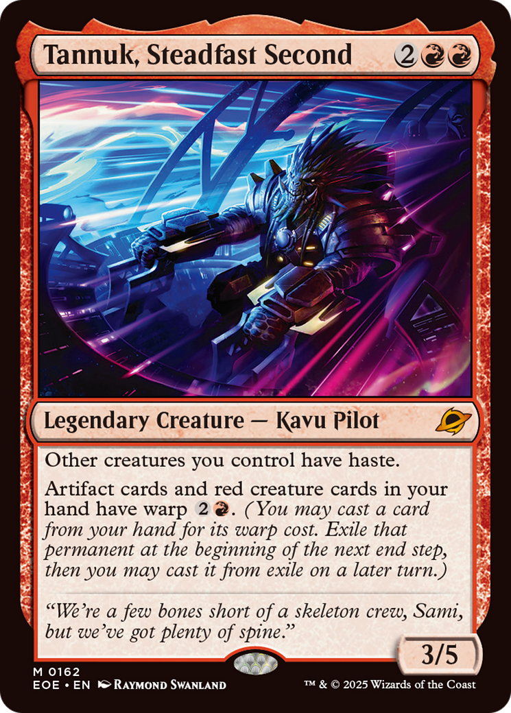 Tannuk, Steadfast Second [Edge of Eternities] | Exor Games Dartmouth