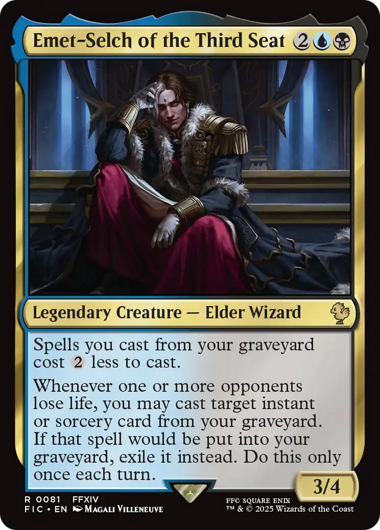 Emet-Selch of the Third Seat [FINAL FANTASY Commander] | Exor Games Dartmouth