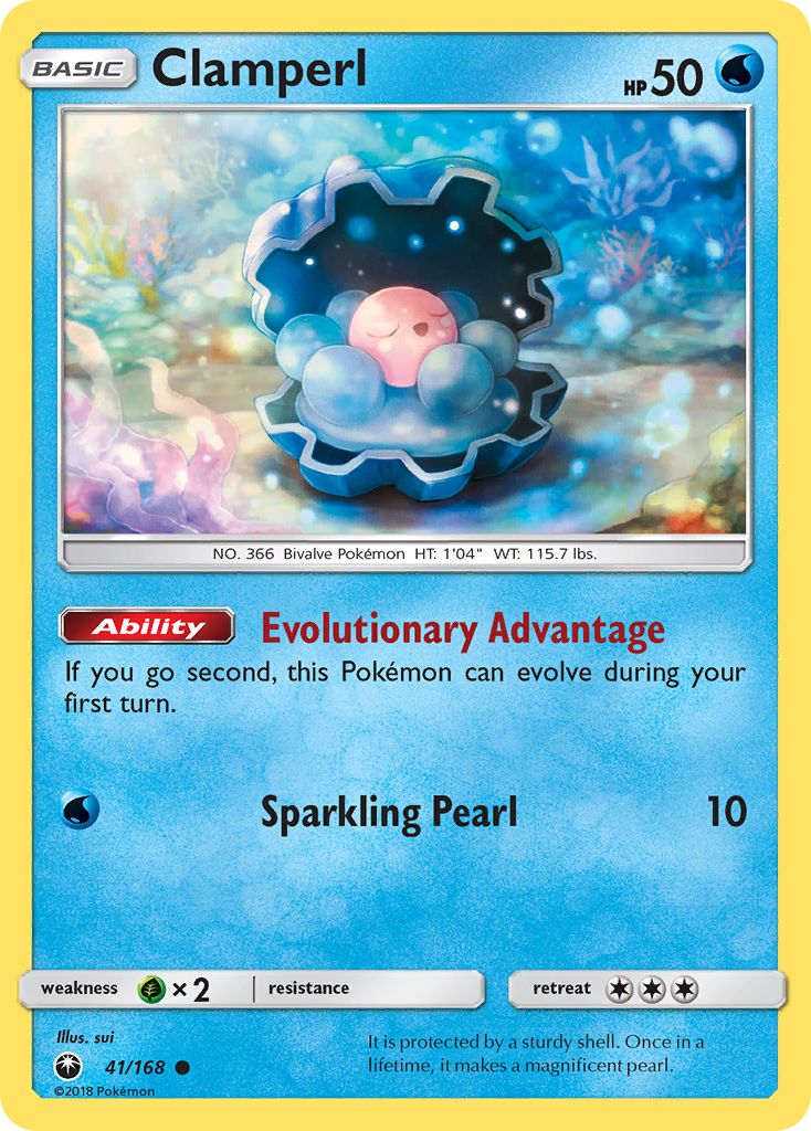 Clamperl (41/168) [Sun & Moon: Celestial Storm] | Exor Games Dartmouth