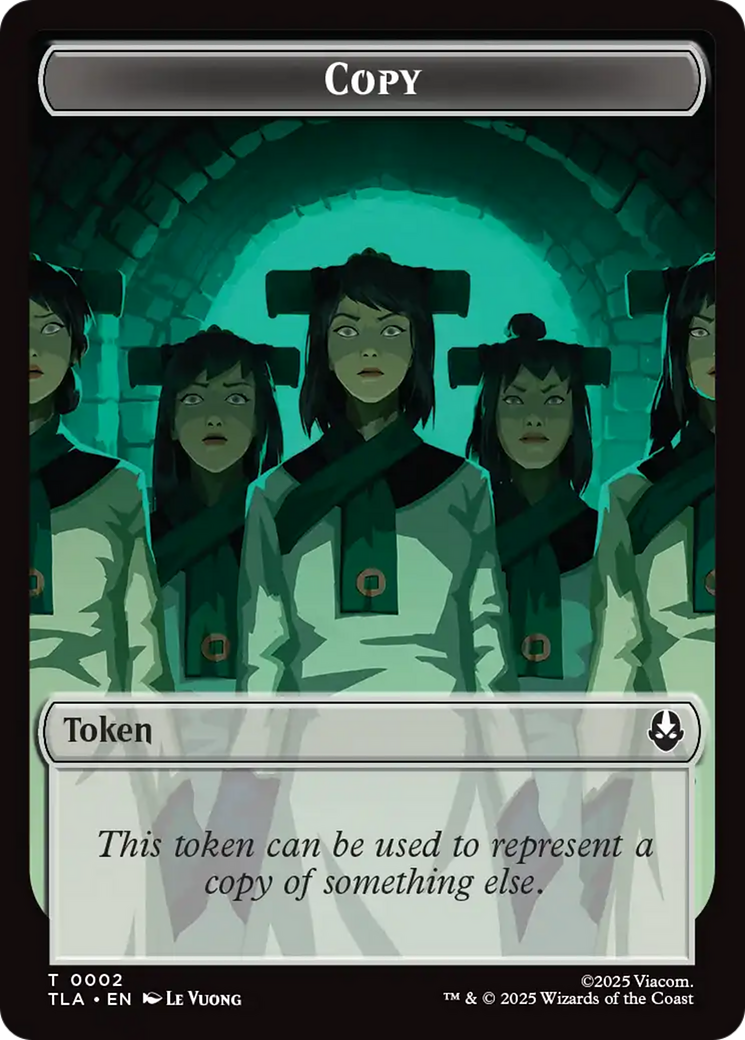 Clue (0014) // Copy (0002) Double-Sided Token [Avatar: The Last Airbender Tokens] | Exor Games Dartmouth