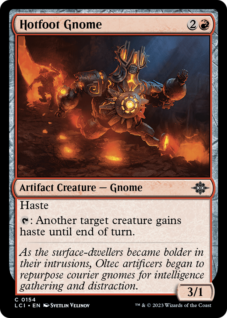 Hotfoot Gnome [The Lost Caverns of Ixalan] | Exor Games Dartmouth