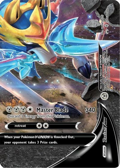 Zacian V-Union (SWSH166) [Sword & Shield: Black Star Promos] | Exor Games Dartmouth