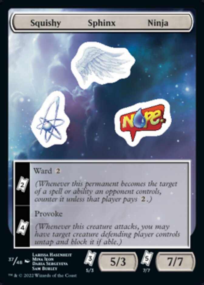 Squishy Sphinx Ninja [Unfinity Stickers] | Exor Games Dartmouth