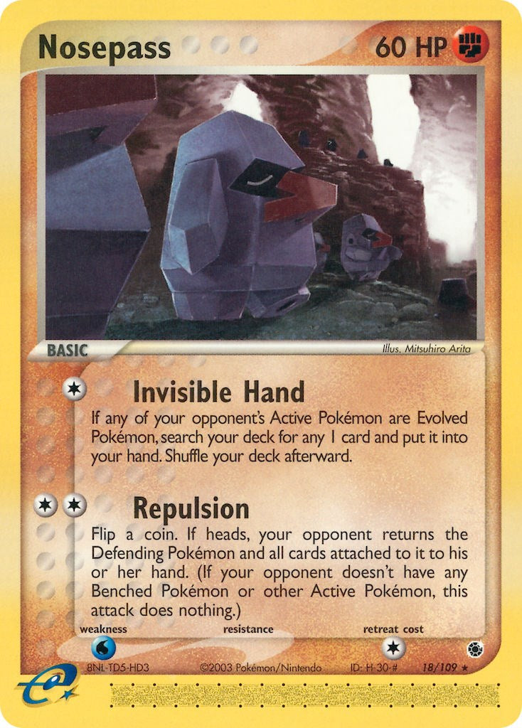 Nosepass (18/109) [EX: Ruby & Sapphire] | Exor Games Dartmouth