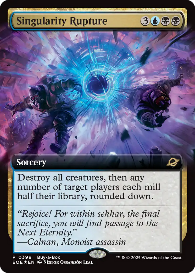 Singularity Rupture [Edge of Eternities Promo Pack] | Exor Games Dartmouth