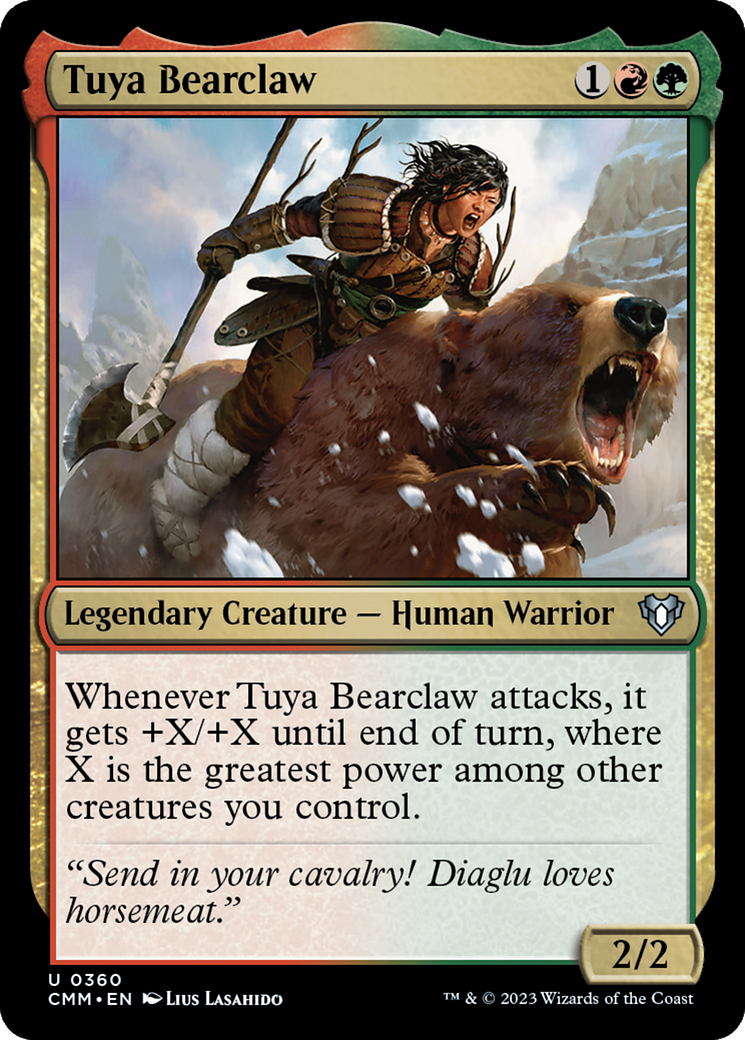 Tuya Bearclaw [Commander Masters] | Exor Games Dartmouth