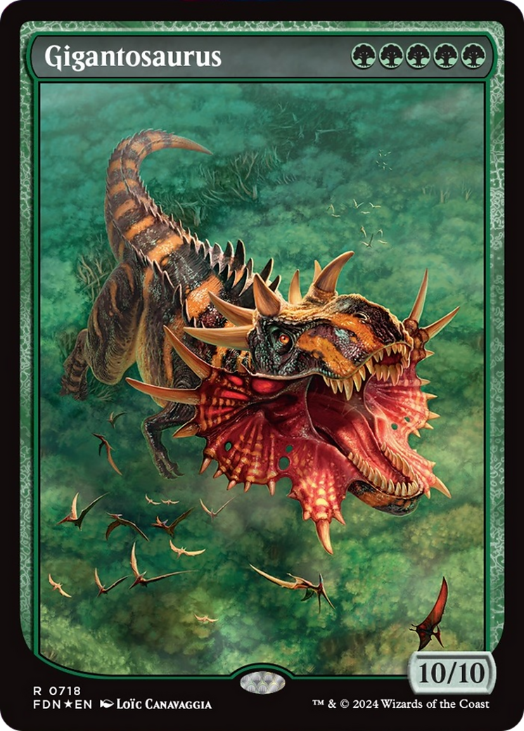 Gigantosaurus (Full Art) [Foundations] | Exor Games Dartmouth