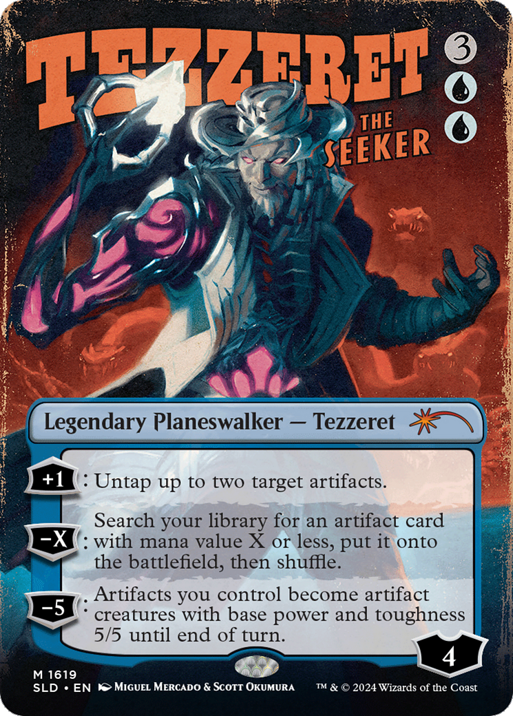 Tezzeret the Seeker (1619) [Secret Lair Drop Series] | Exor Games Dartmouth