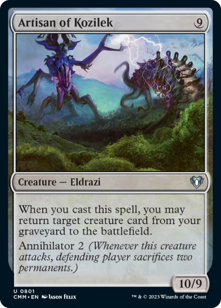 Artisan of Kozilek [Commander Masters] | Exor Games Dartmouth