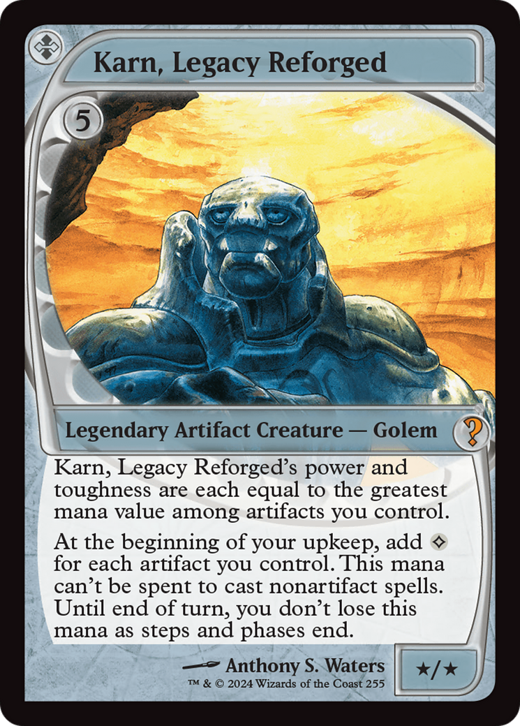 Karn, Legacy Reforged (Future Sight) [Mystery Booster 2] | Exor Games Dartmouth