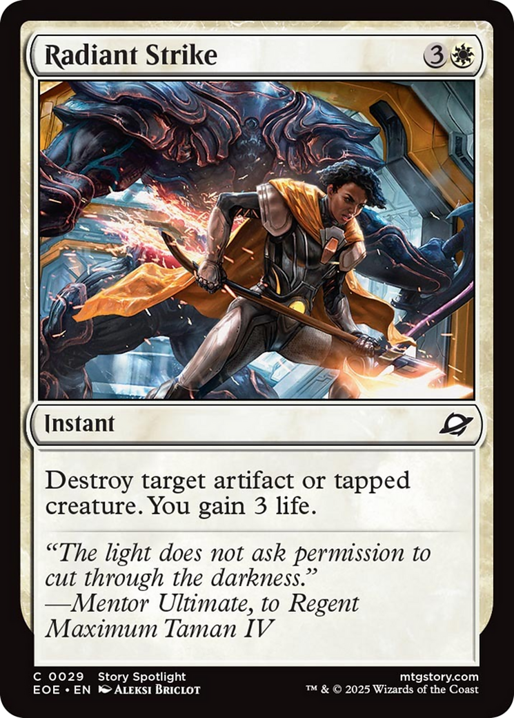 Radiant Strike [Edge of Eternities] | Exor Games Dartmouth