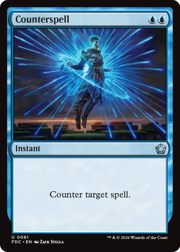 Counterspell [Foundations Commander] | Exor Games Dartmouth