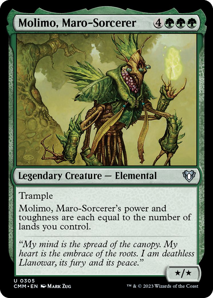 Molimo, Maro-Sorcerer [Commander Masters] | Exor Games Dartmouth