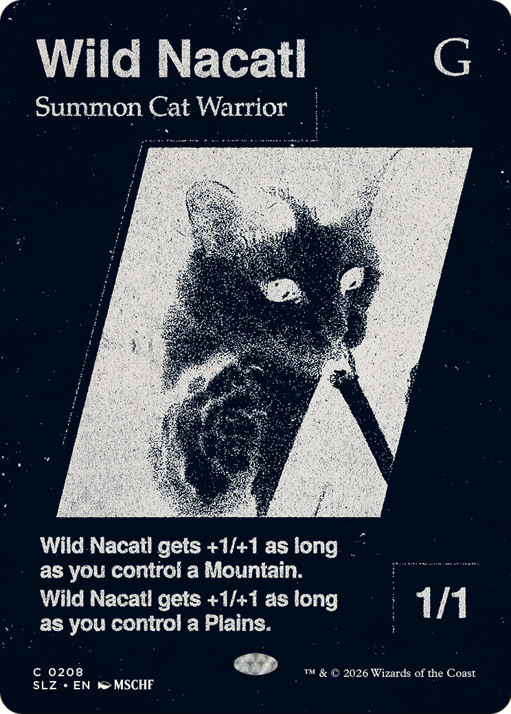Wild Nacatl (0208) [Secret Lair x MSCHF: The Zeta Set] | Exor Games Dartmouth