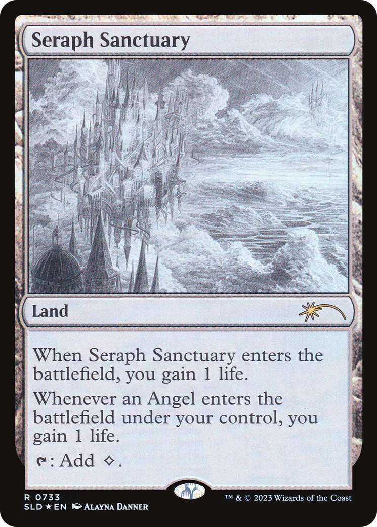 Seraph Sanctuary (Sketch) [Secret Lair Drop Promos] | Exor Games Dartmouth