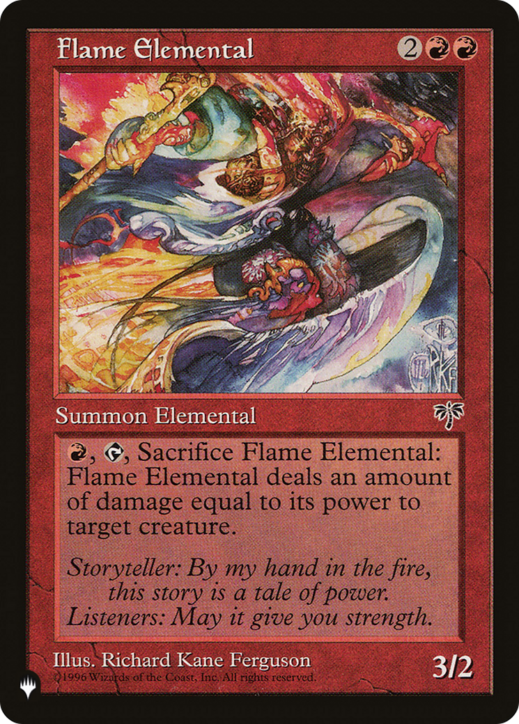 Flame Elemental [The List] | Exor Games Dartmouth