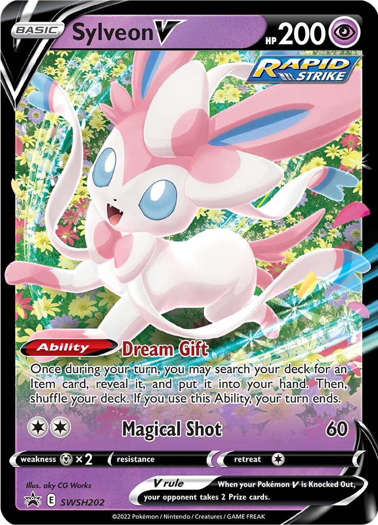 Sylveon V (SWSH202) [Sword & Shield: Black Star Promos] | Exor Games Dartmouth