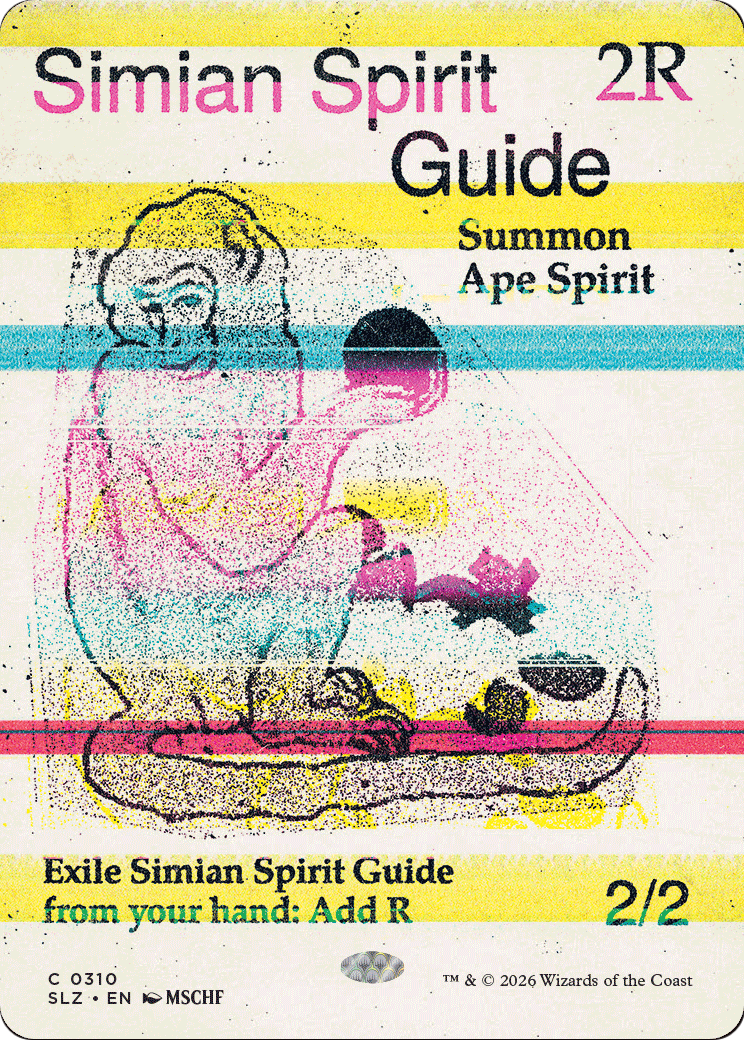 Simian Spirit Guide (0310) [Secret Lair x MSCHF: The Zeta Set] | Exor Games Dartmouth