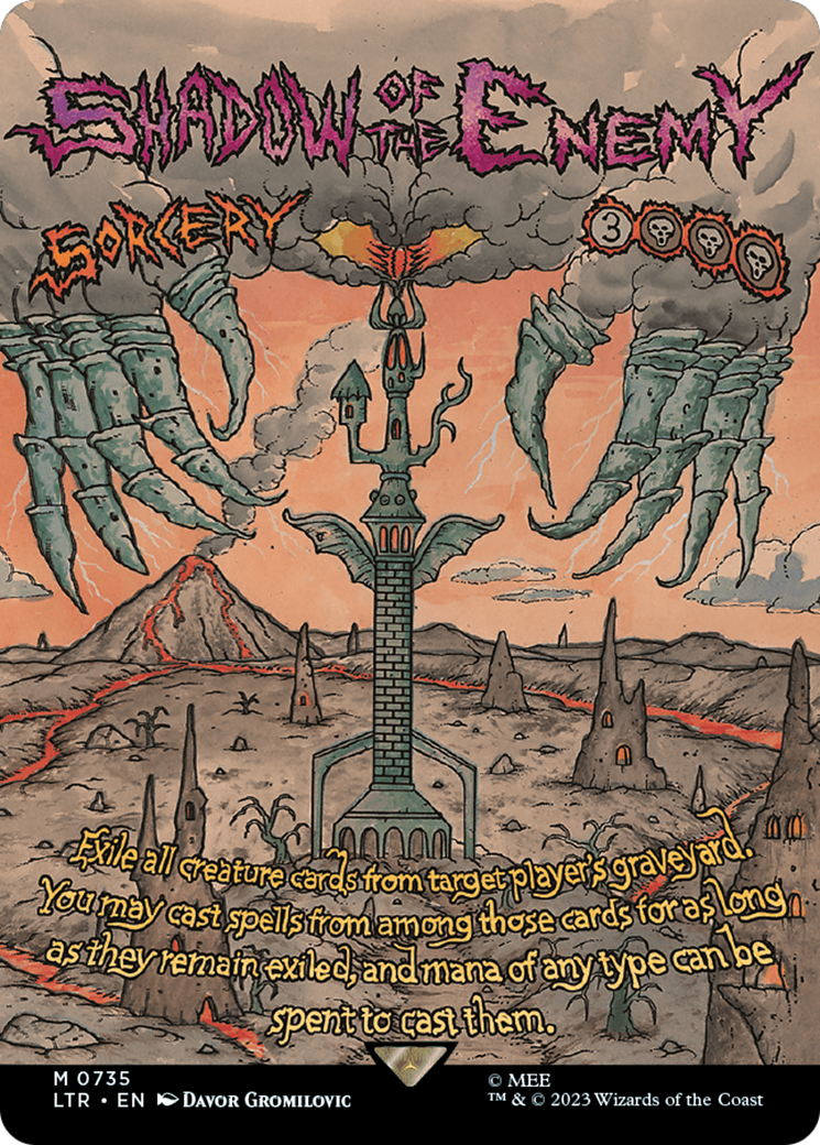 Shadow of the Enemy (Borderless Poster) [The Lord of the Rings: Tales of Middle-Earth] | Exor Games Dartmouth