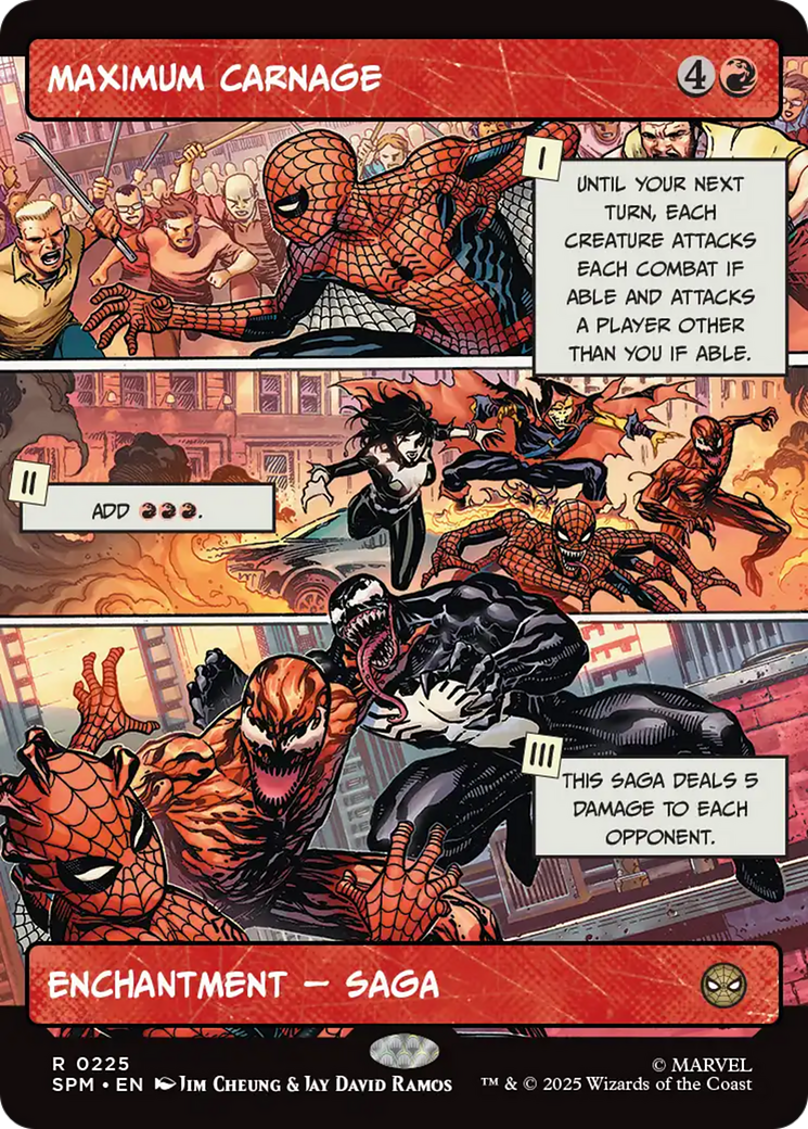 Maximum Carnage (Borderless) [Marvel's Spider-Man] | Exor Games Dartmouth