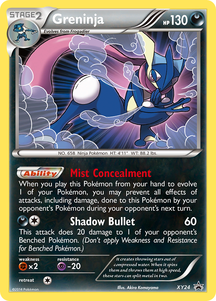 Greninja (XY24) [XY: Black Star Promos] | Exor Games Dartmouth