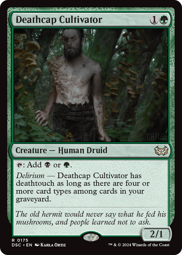 Deathcap Cultivator [Duskmourn: House of Horror Commander] | Exor Games Dartmouth