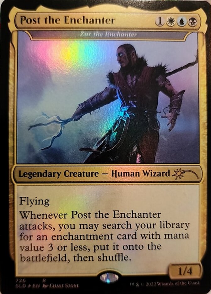 Zur the Enchanter - Post the Enchanter [Secret Lair Drop Promos] | Exor Games Dartmouth