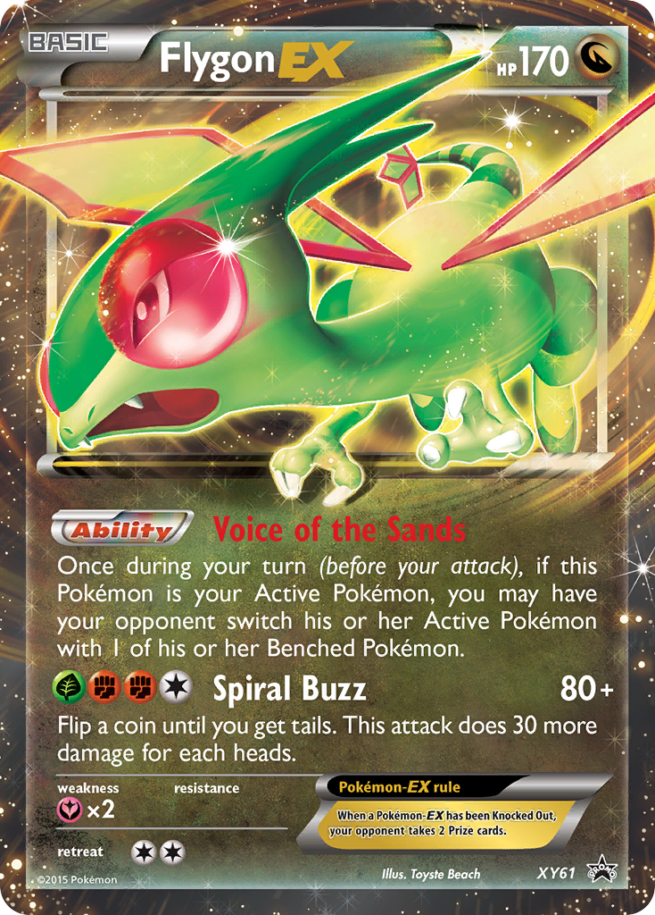 Flygon EX (XY61) [XY: Black Star Promos] | Exor Games Dartmouth