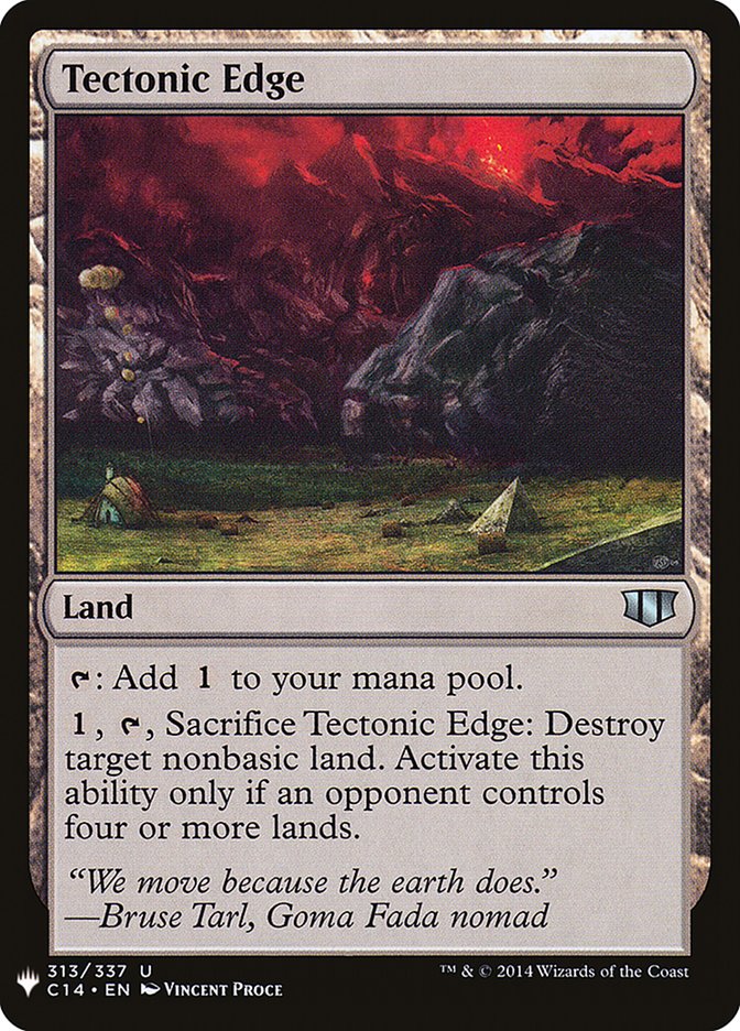 Tectonic Edge [Mystery Booster] | Exor Games Dartmouth