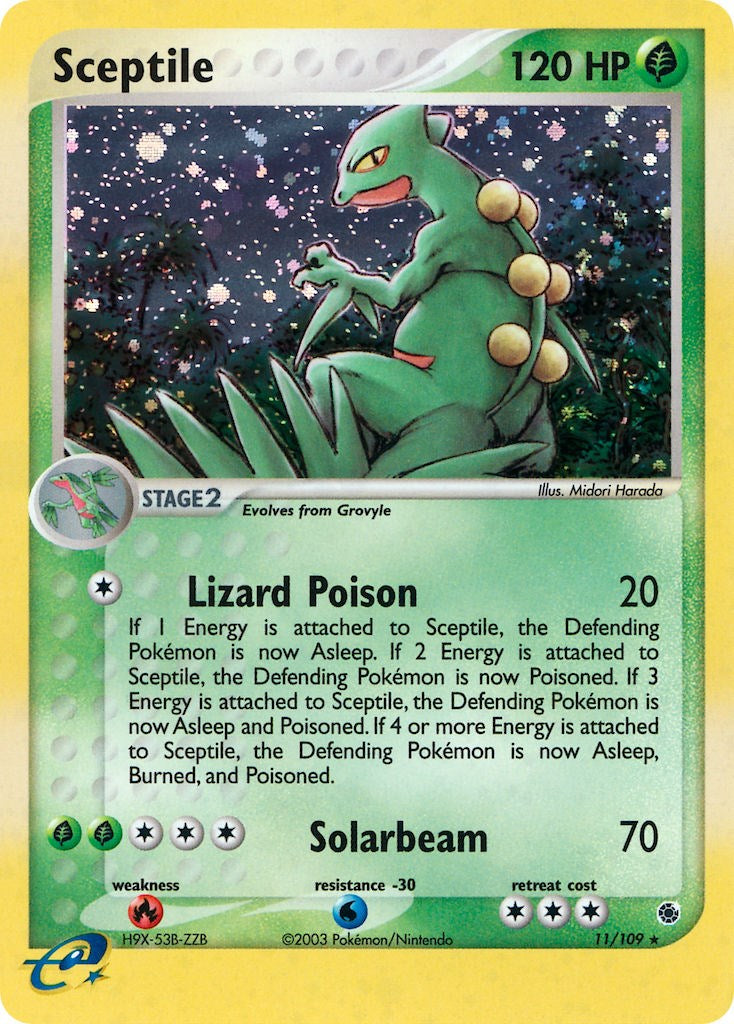 Sceptile (11/109) [EX: Ruby & Sapphire] | Exor Games Dartmouth