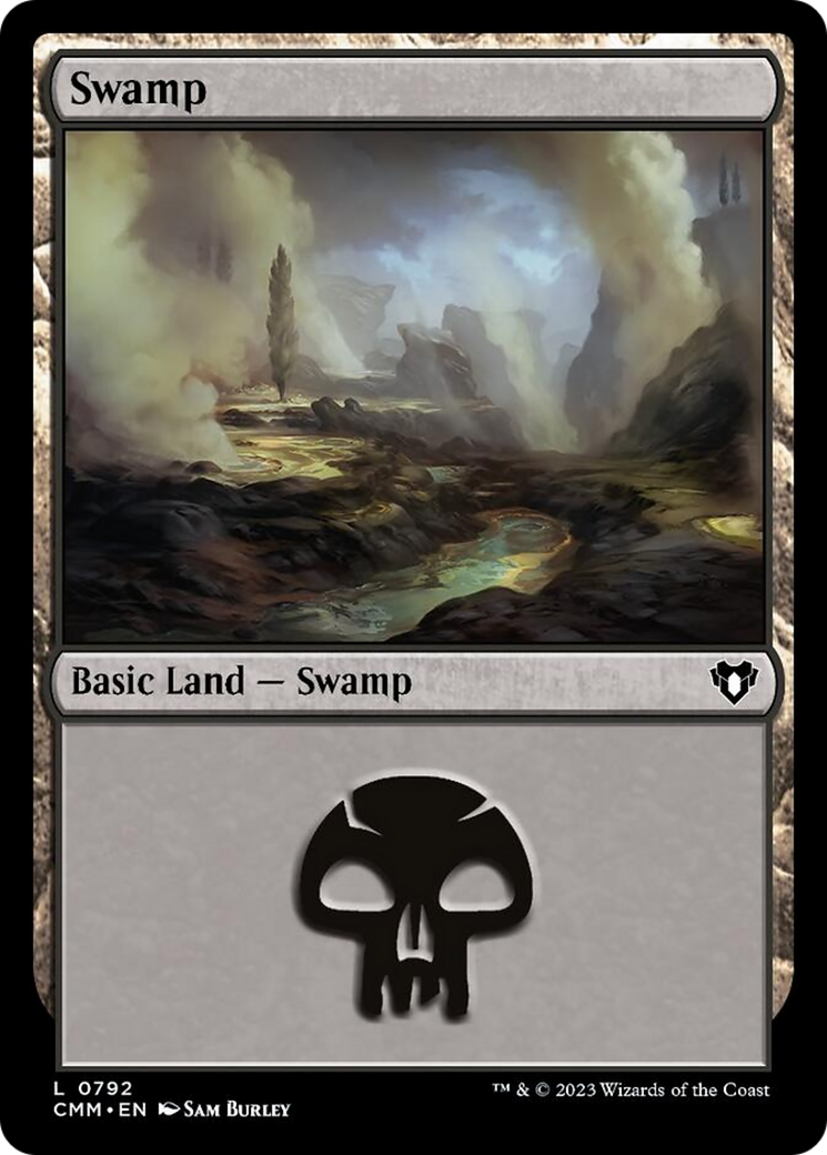 Swamp (792) [Commander Masters] | Exor Games Dartmouth