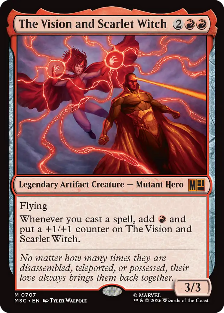 The Vision and Scarlet Witch [Marvel Super Heroes Commander] | Exor Games Dartmouth