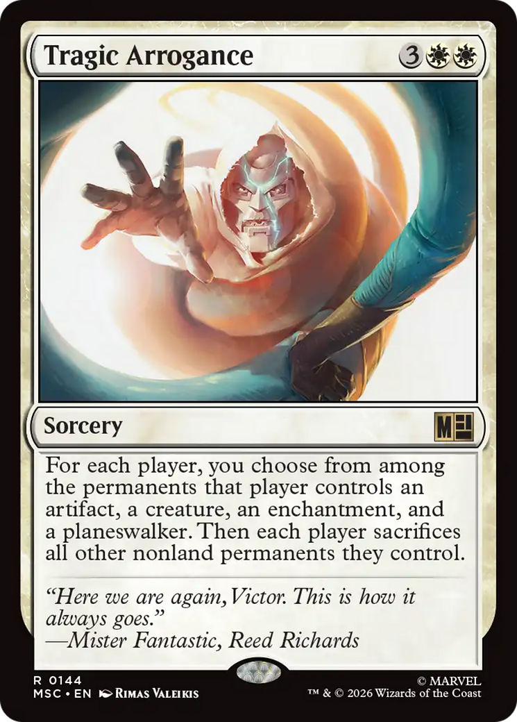 Tragic Arrogance [Marvel Super Heroes Commander] | Exor Games Dartmouth