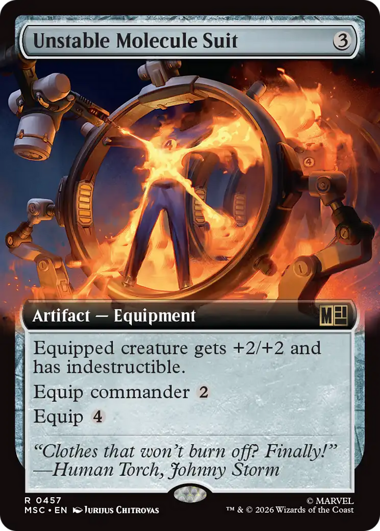 Unstable Molecule Suit (Extended Art) [Marvel Super Heroes Commander] | Exor Games Dartmouth