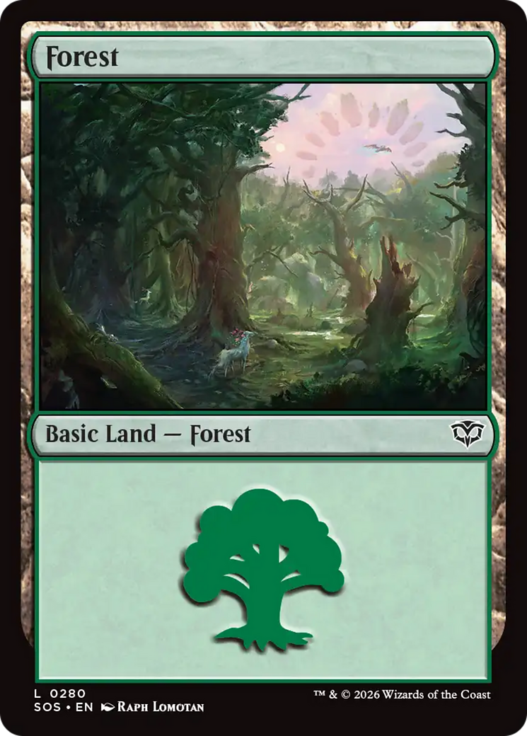 Forest (0280) [Secrets of Strixhaven] | Exor Games Dartmouth