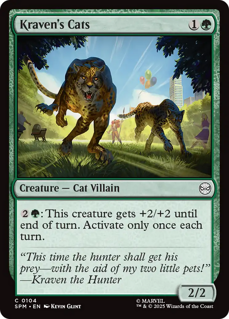 Kraven's Cats [Marvel's Spider-Man] | Exor Games Dartmouth