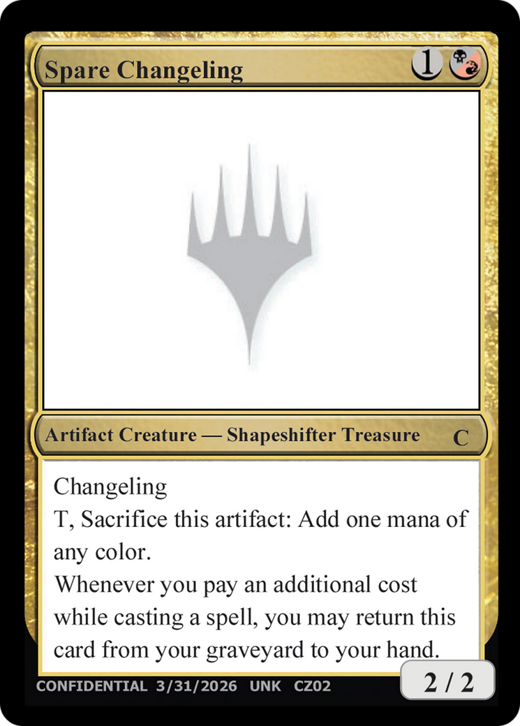 Spare Changeling [Unknown Event] | Exor Games Dartmouth