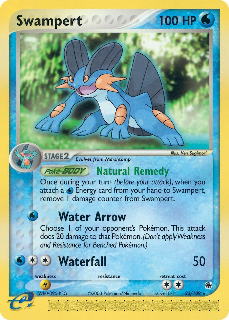 Swampert (23/109) [EX: Ruby & Sapphire] | Exor Games Dartmouth