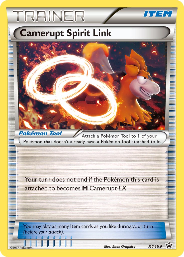 Camerupt Spirit Link (XY199) [XY: Black Star Promos] | Exor Games Dartmouth