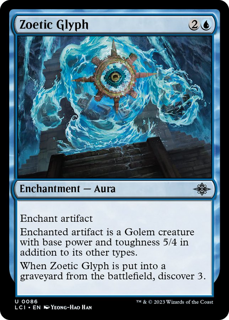 Zoetic Glyph [The Lost Caverns of Ixalan] | Exor Games Dartmouth