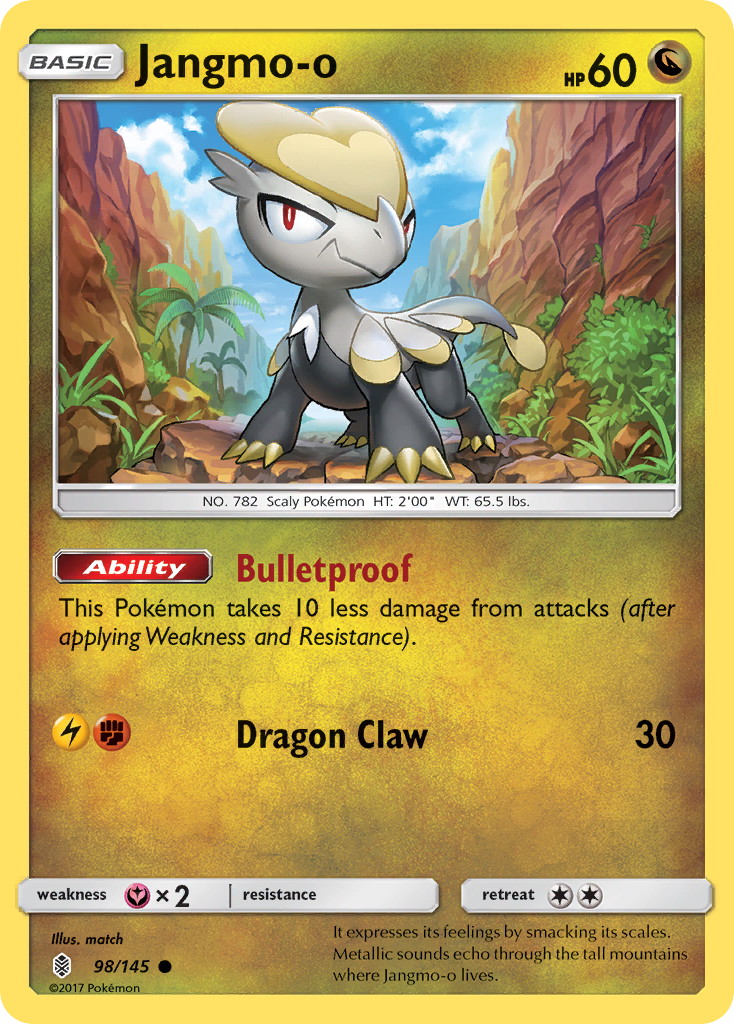 Jangmo-o (98/145) [Sun & Moon: Guardians Rising] | Exor Games Dartmouth