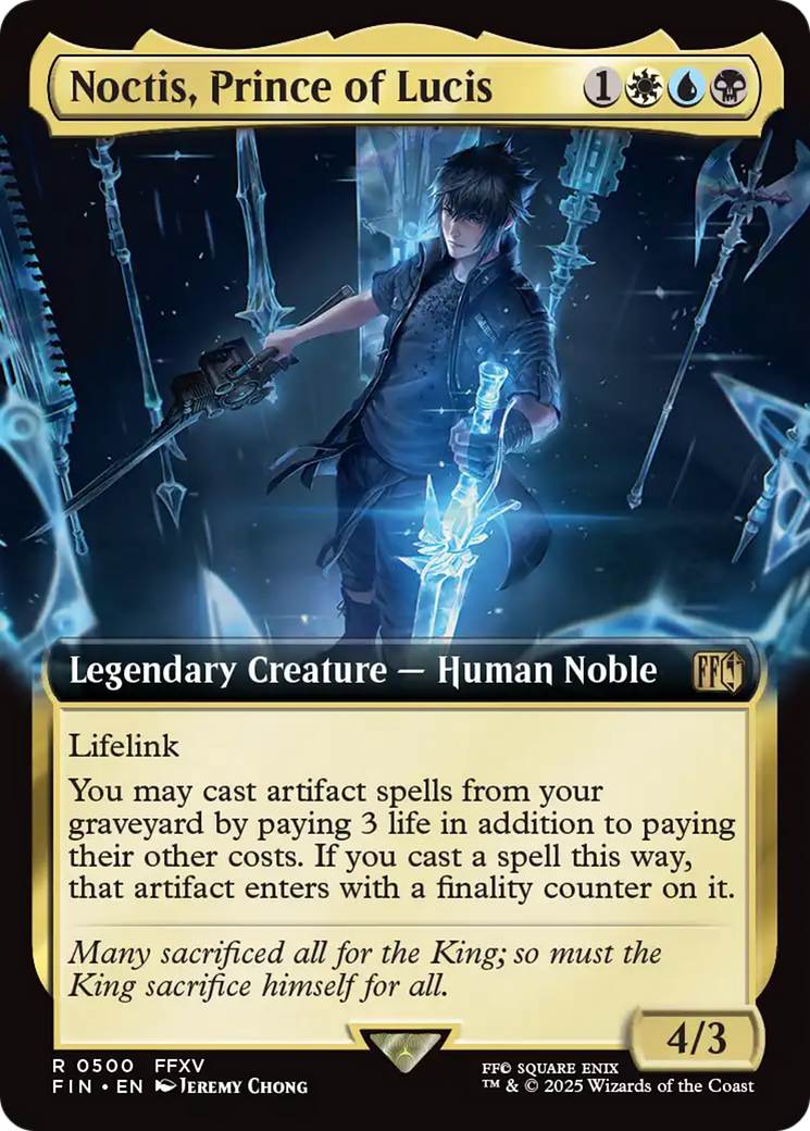 Noctis, Prince of Lucis (Extended Art) [FINAL FANTASY] | Exor Games Dartmouth