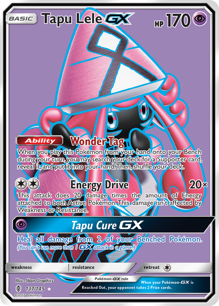 Tapu Lele GX (137/145) [Sun & Moon: Guardians Rising] | Exor Games Dartmouth