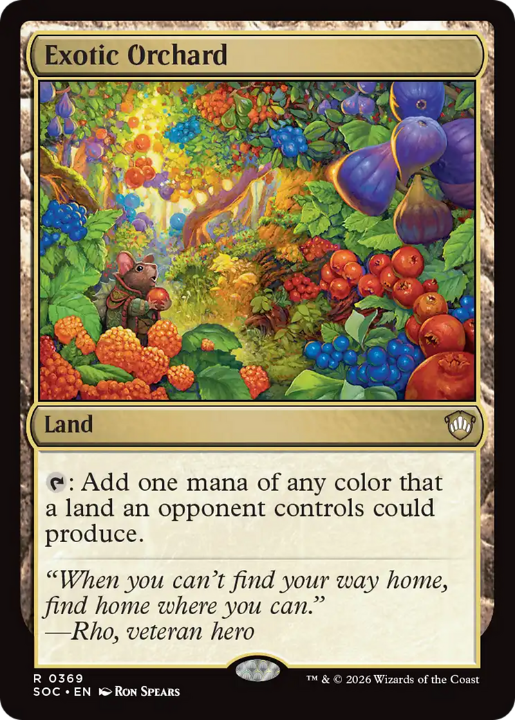 Exotic Orchard [Secrets of Strixhaven Commander] | Exor Games Dartmouth
