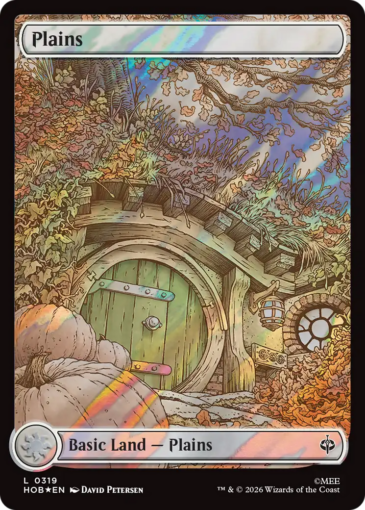 Plains (0319) (Surge Foil) [The Hobbit] | Exor Games Dartmouth